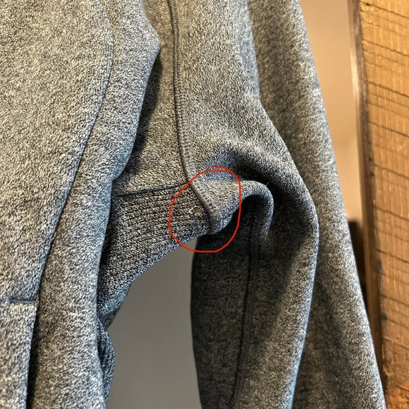 Lululemon Scuba Hoodie II Heathered Speckled Black - Picture 9 of 10
